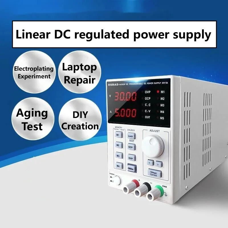 30V 60V 2A  3A 5A 10A Linear D - Programmable Dc Power Supply 60V 10A recension och pris