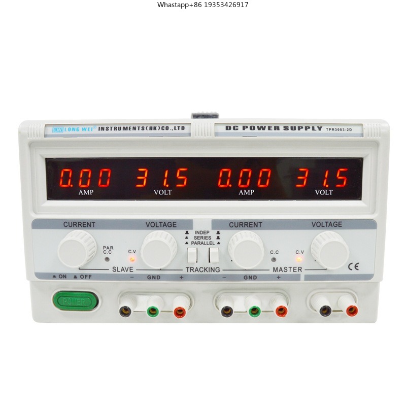 New Adjustable Linear DC Power - Dual Channel Linear Power Supply 30V 5A recension och pris