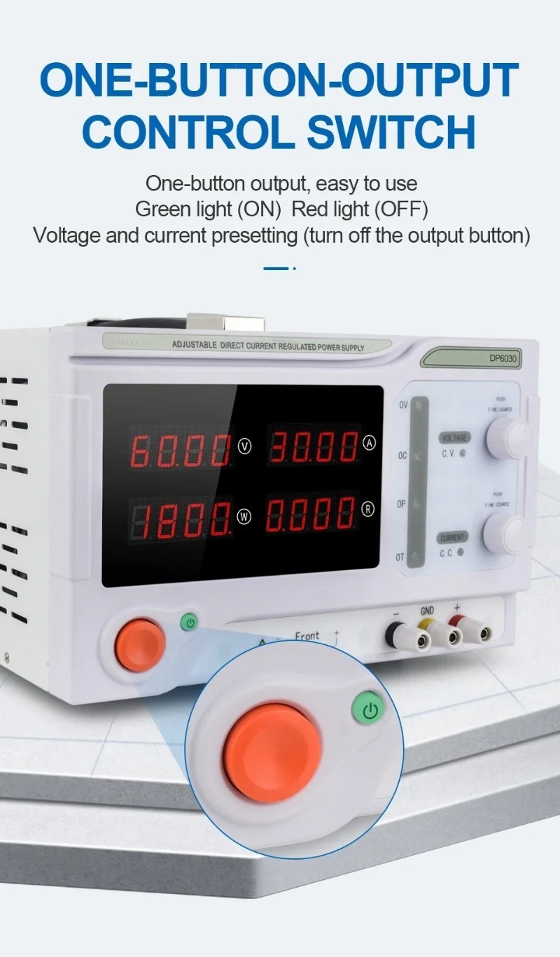 1800w Digital Switch 60V 30A 2 - High Power 60V 20A Bench Power Supply recension och pris