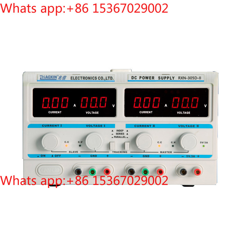 RXN-305D-II dual-channel linea - Dual Channel Linear Power Supply 30V 5A recension och pris