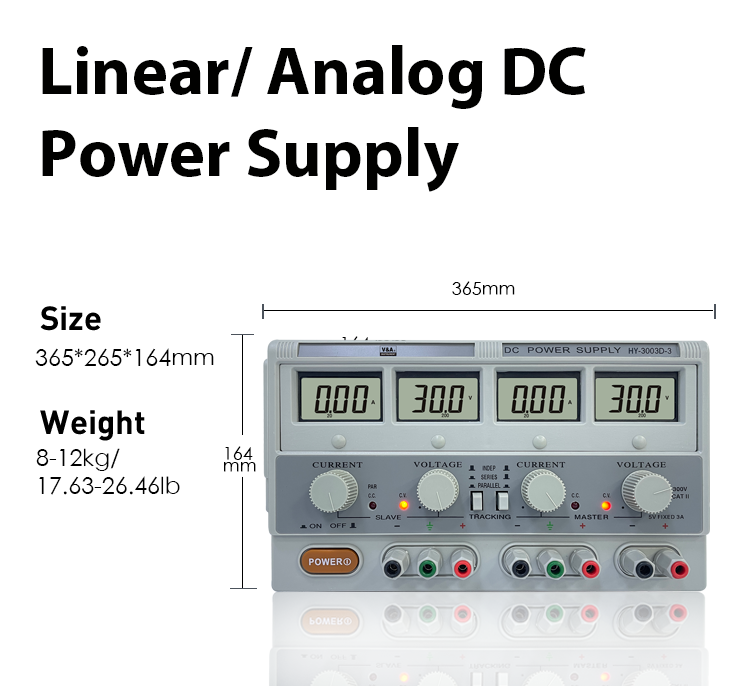 HY3003D-3 Digital Linear Analo - Linear Dc Power Supply Triple Output recension och pris